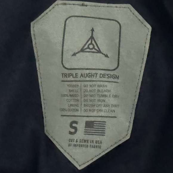 Triple Aught Design Talisman Jacket Mens Small Black Utility Military Field - Picture 14 of 14